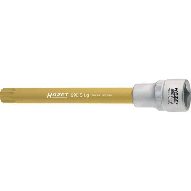 foto del prodotto inserto chiave a bussola per giraviti 990 14 attacco quadro, cavo, 1 2 di pollice 12,5 mm profilo poligonale interno xzn ac m14
