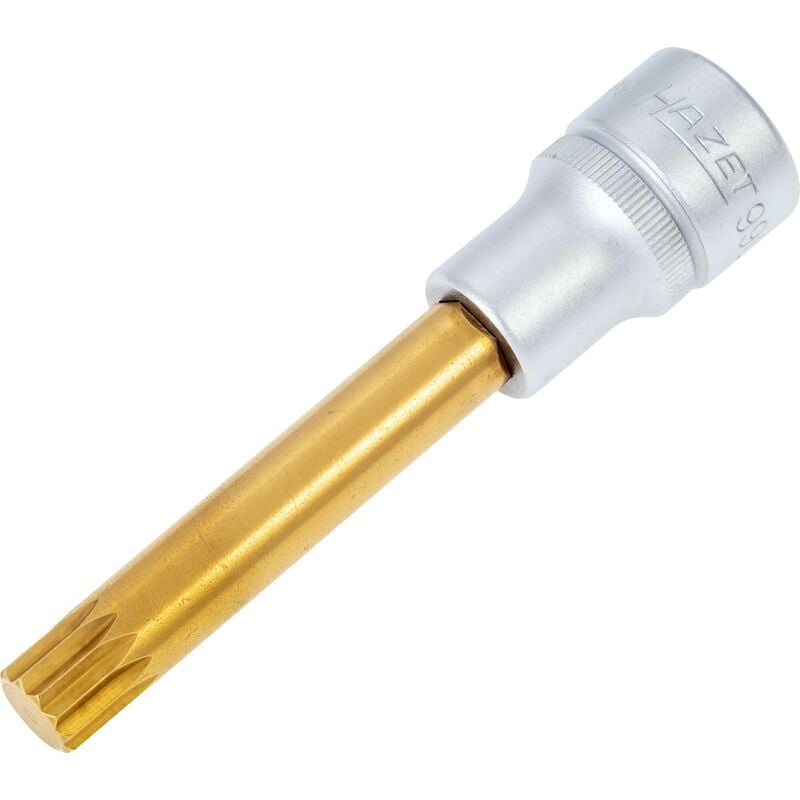 foto del prodotto inserto chiave a bussola per giraviti 990lg 12 attacco quadro, cavo, 1 2 di pollice 12,5 mm profilo poligonale interno xzn ac m12