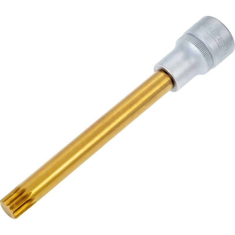 foto del prodotto inserto chiave a bussola per giraviti 990slg 12 attacco quadro, cavo, 1 2 di pollice 12,5 mm profilo poligonale interno xzn ac m12