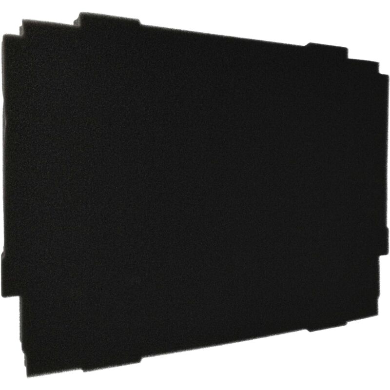 foto del prodotto inserto compatibile con hikoki hit case i-iv cassette degli attrezzi - gommapiuma, personalizzabile, nero - vhbw