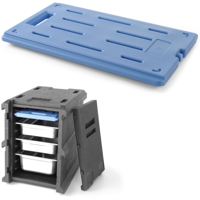 foto del prodotto inserto elemento refrigerante per thermobox, contenitori isolati termicamente da 0 a 4c gn1/2 - hendi 707777