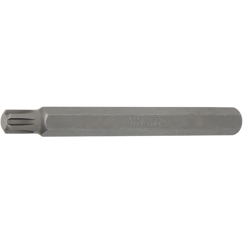 foto del prodotto inserto lunghezza 100 mm attacco esagono esterno 10 mm 3 8 profilo a cuneo per ribe m9