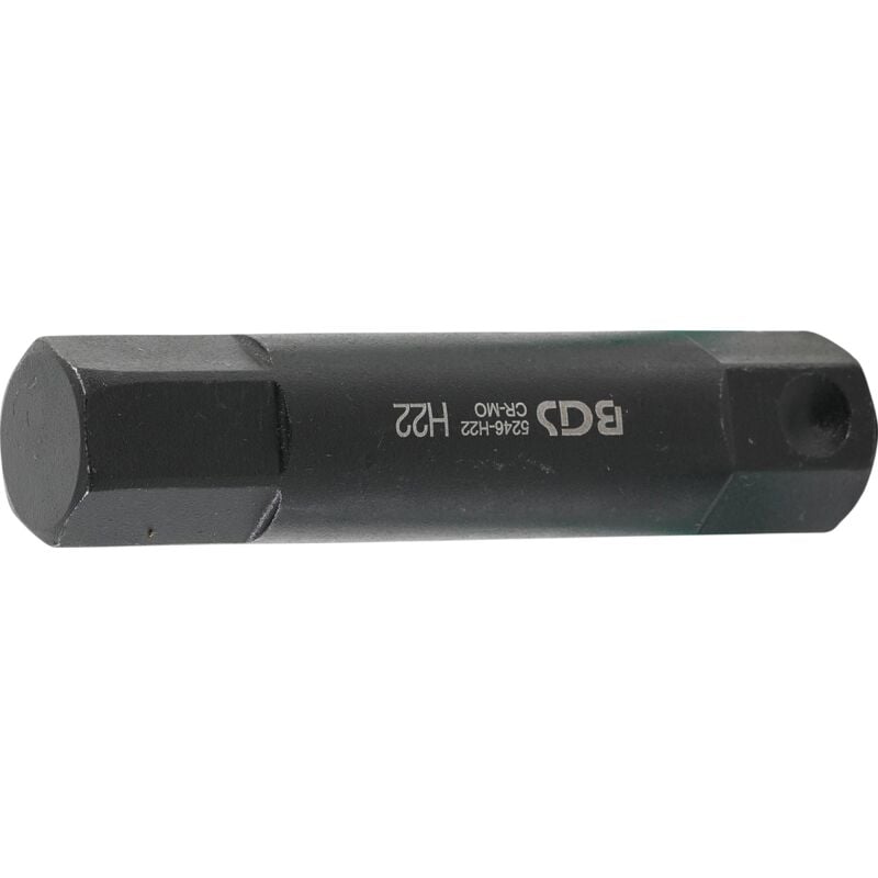 foto del prodotto inserto lunghezza 100 mm attacco esagono esterno 22 mm esagono interno 22 mm