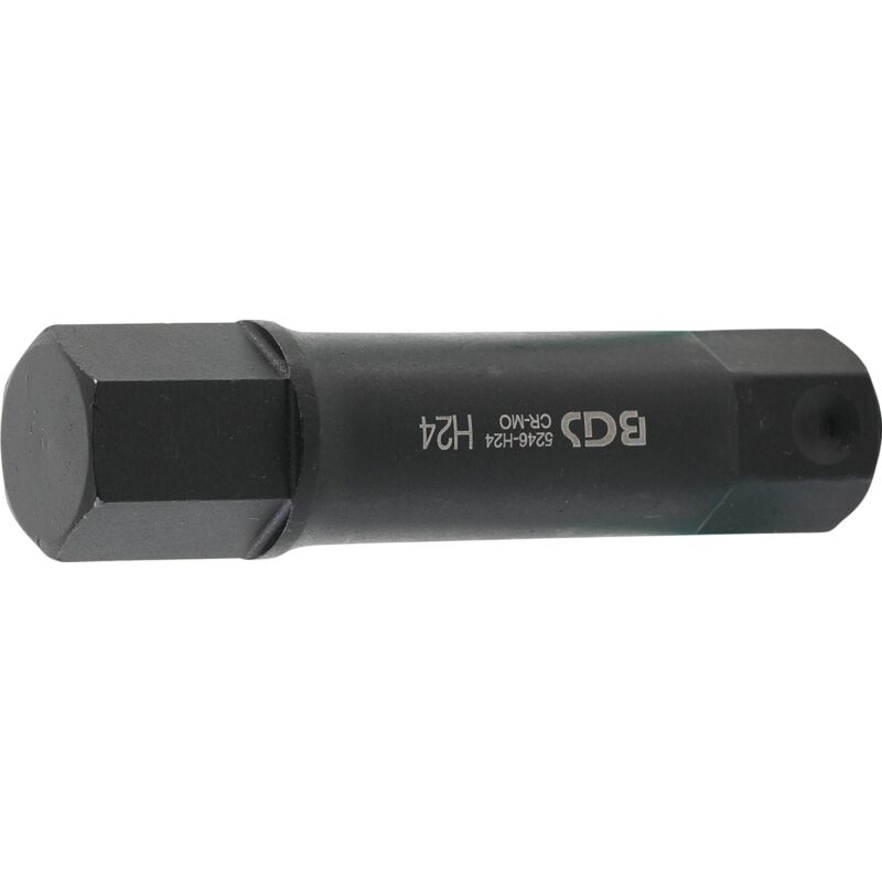 foto del prodotto inserto lunghezza 100 mm attacco esagono esterno 22 mm esagono interno 24 mm