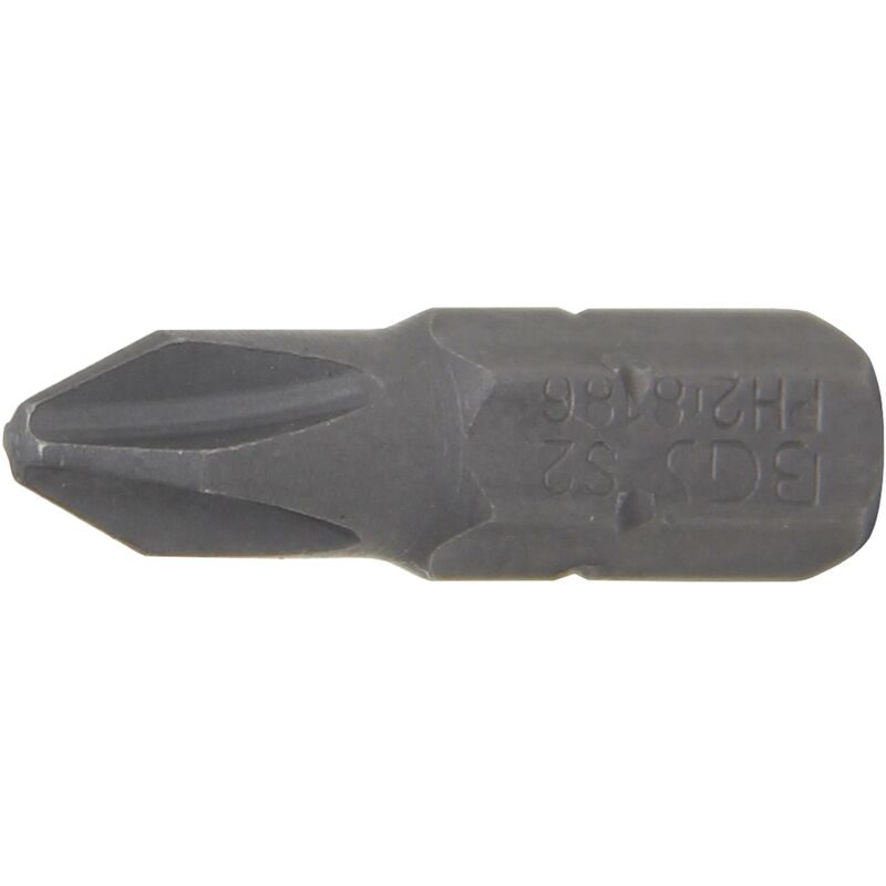 foto del prodotto inserto lunghezza 25 mm attacco esagono esterno 6,3 mm 1 4 ph2