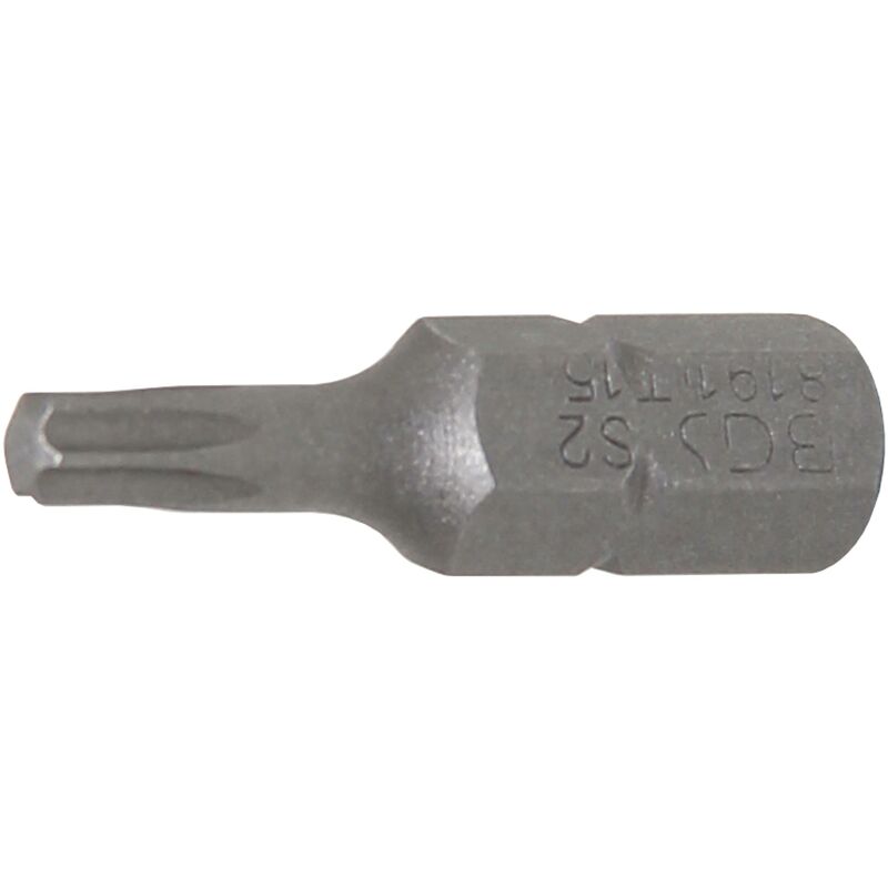 foto del prodotto inserto lunghezza 25 mm attacco esagono esterno 6,3 mm 1 4 profilo a t per torx t15