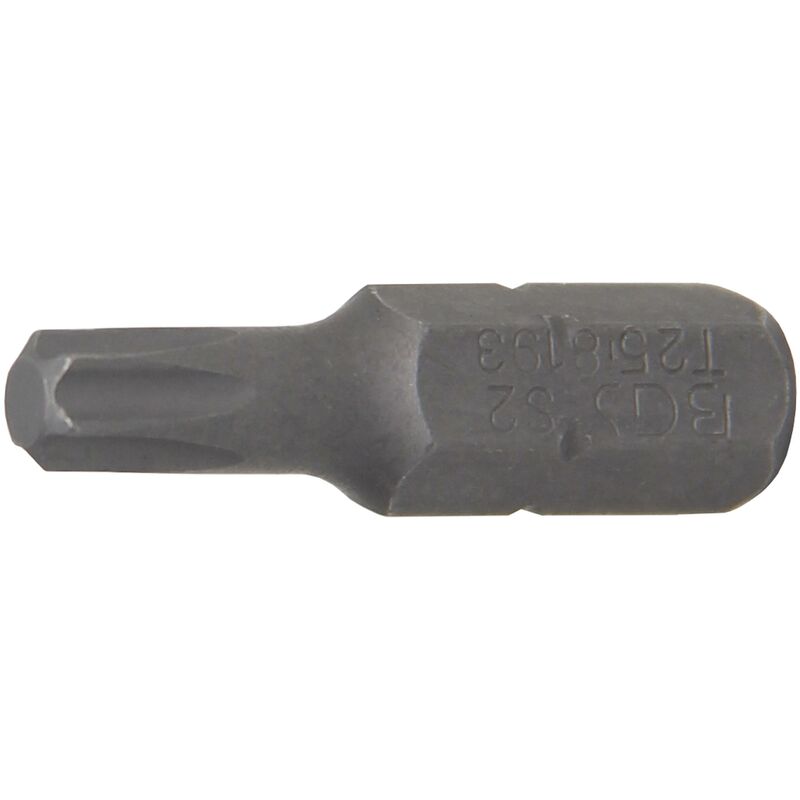 foto del prodotto inserto lunghezza 25 mm attacco esagono esterno 6,3 mm 1 4 profilo a t per torx t25