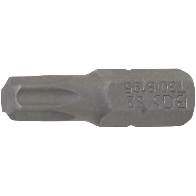 foto del prodotto inserto lunghezza 25 mm attacco esagono esterno 6,3 mm 1 4 profilo a t per torx t30