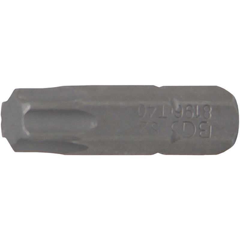 foto del prodotto inserto lunghezza 25 mm attacco esagono esterno 6,3 mm 1 4 profilo a t per torx t40