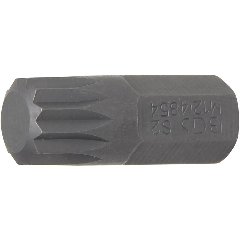 foto del prodotto inserto lunghezza 30 mm attacco esagono esterno 10 mm 3 8 poligonale interno per xzn m12