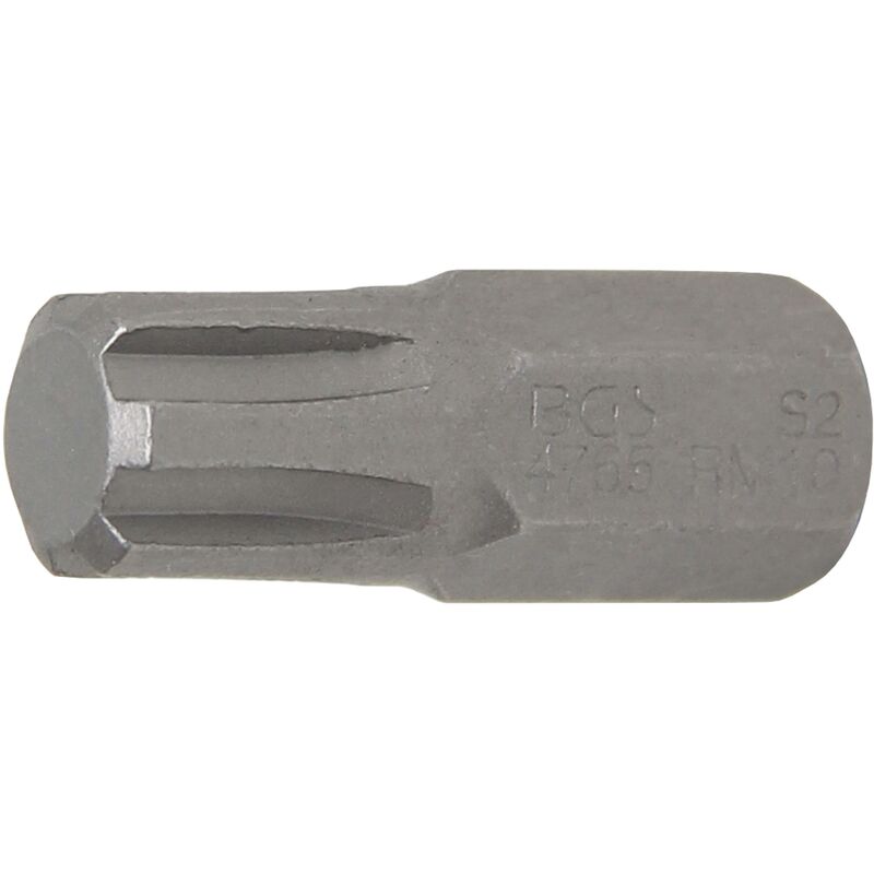 foto del prodotto inserto lunghezza 30 mm attacco esagono esterno 10 mm 3 8 profilo a cuneo per ribe m10