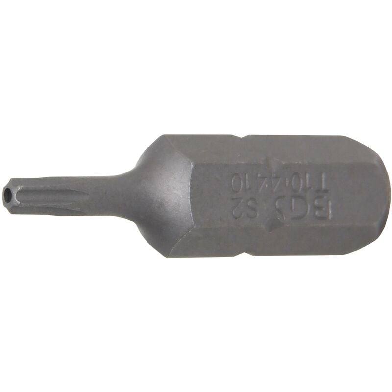 foto del prodotto inserto lunghezza 30 mm attacco esagono esterno 8 mm 5 16 profilo a t per torx con alesatura t10