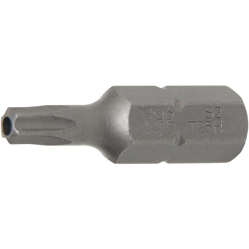 foto del prodotto inserto lunghezza 30 mm attacco esagono esterno 8 mm 5 16 profilo a t per torx con alesatura t25