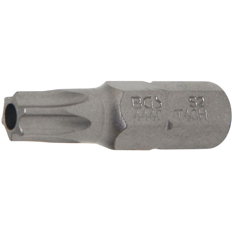 immagine 0 del prodotto inserto lunghezza 30 mm attacco esagono esterno 8 mm 5 16 profilo a t per torx con alesatura t40