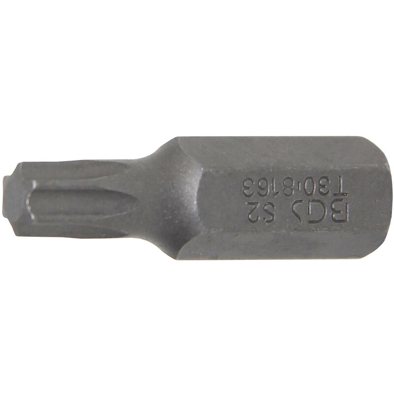 foto del prodotto inserto lunghezza 30 mm attacco esagono esterno 8 mm 5 16 profilo a t per torx t30
