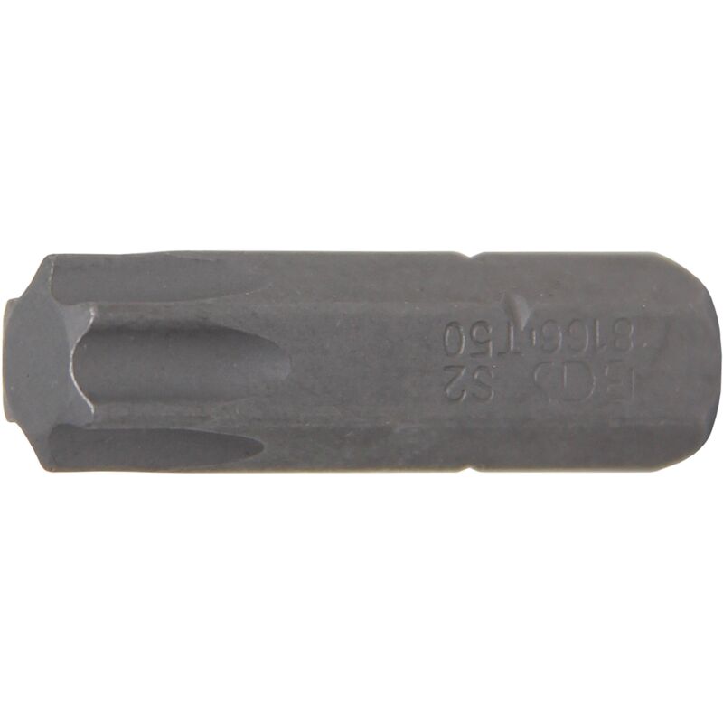 foto del prodotto inserto lunghezza 30 mm attacco esagono esterno 8 mm 5 16' profilo a t per torx t50