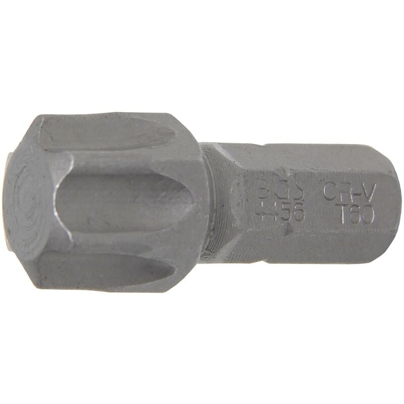 foto del prodotto inserto lunghezza 30 mm attacco esagono esterno 8 mm 5 16 profilo a t per torx t60