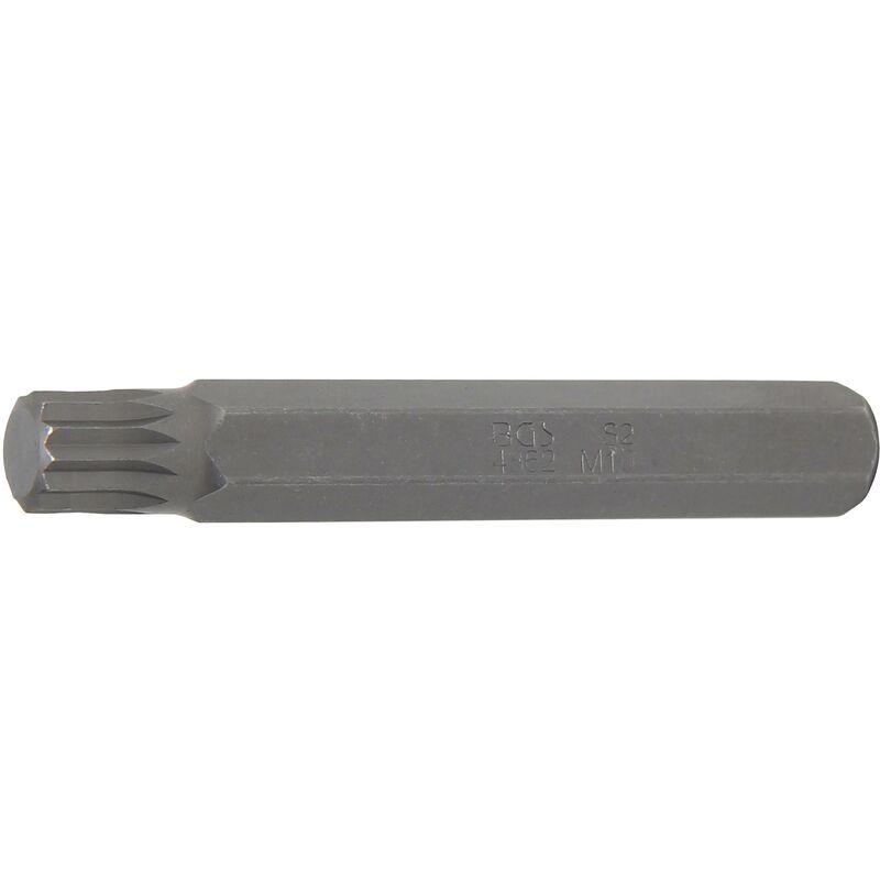 foto del prodotto inserto lunghezza 75 mm attacco esagono esterno 10 mm 3 8 poligonale interno per xzn m10
