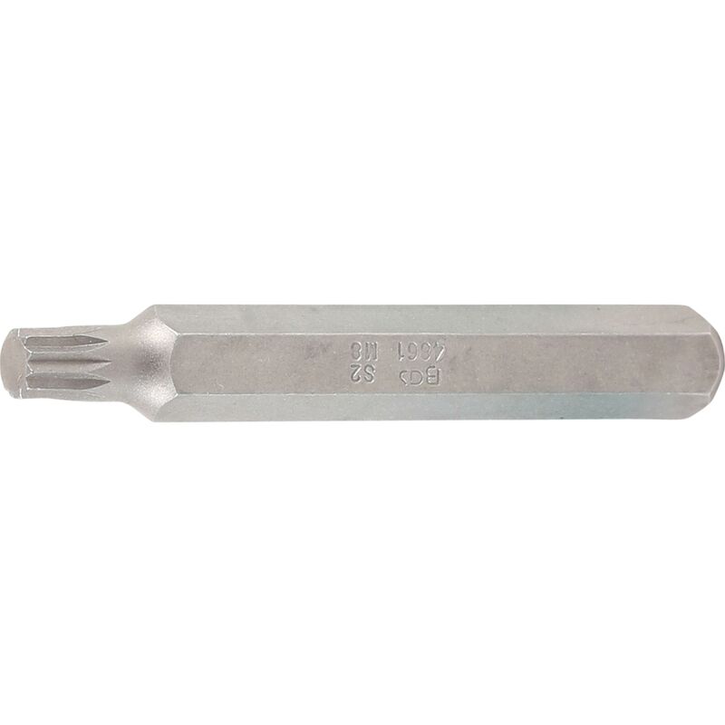 foto del prodotto inserto lunghezza 75 mm attacco esagono esterno 10 mm 3 8 poligonale interno per xzn m8