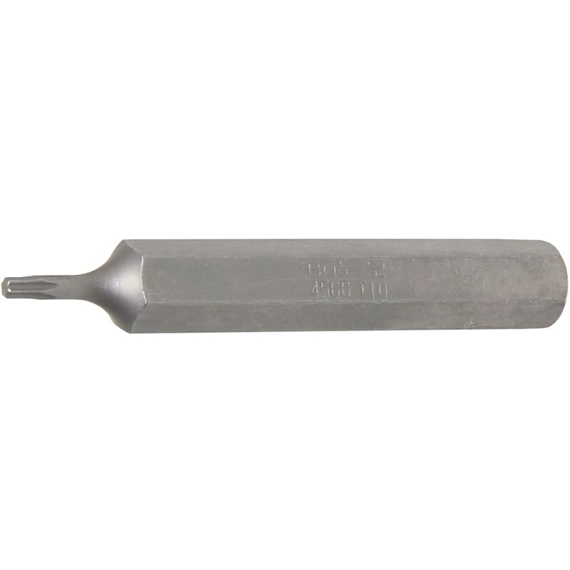 foto del prodotto inserto lunghezza 75 mm attacco esagono esterno 10 mm 3 8 profilo a t per torx t10