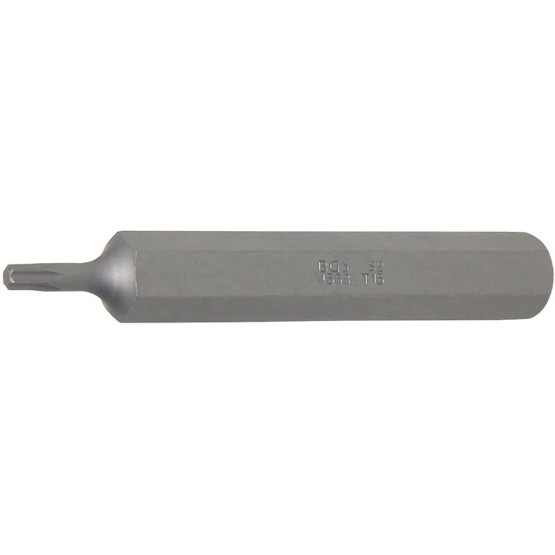 foto del prodotto inserto lunghezza 75 mm attacco esagono esterno 10 mm 3 8 profilo a t per torx t15