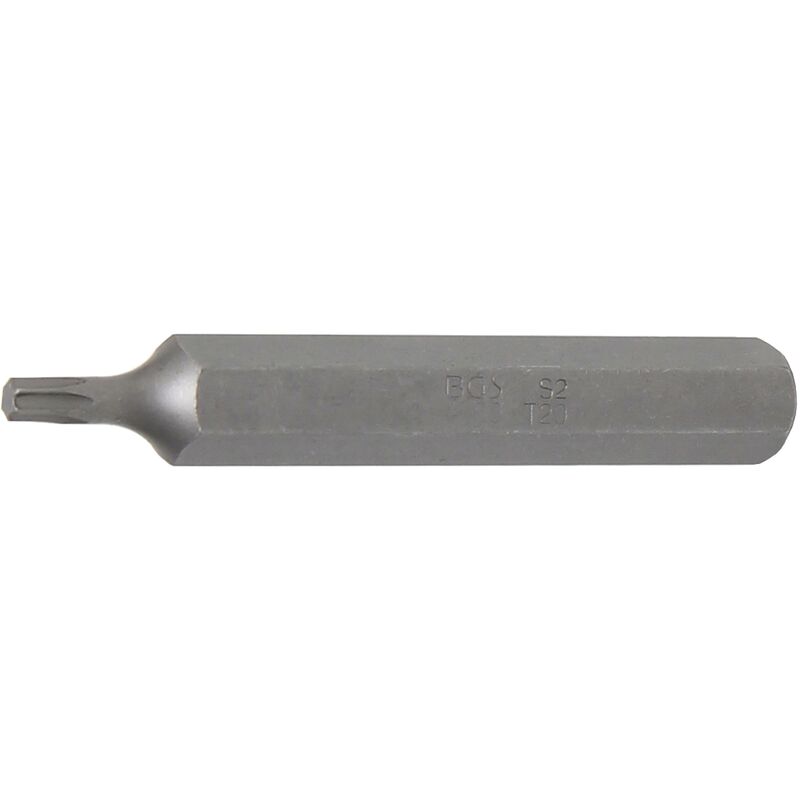 foto del prodotto inserto lunghezza 75 mm attacco esagono esterno 10 mm 3 8 profilo a t per torx t20