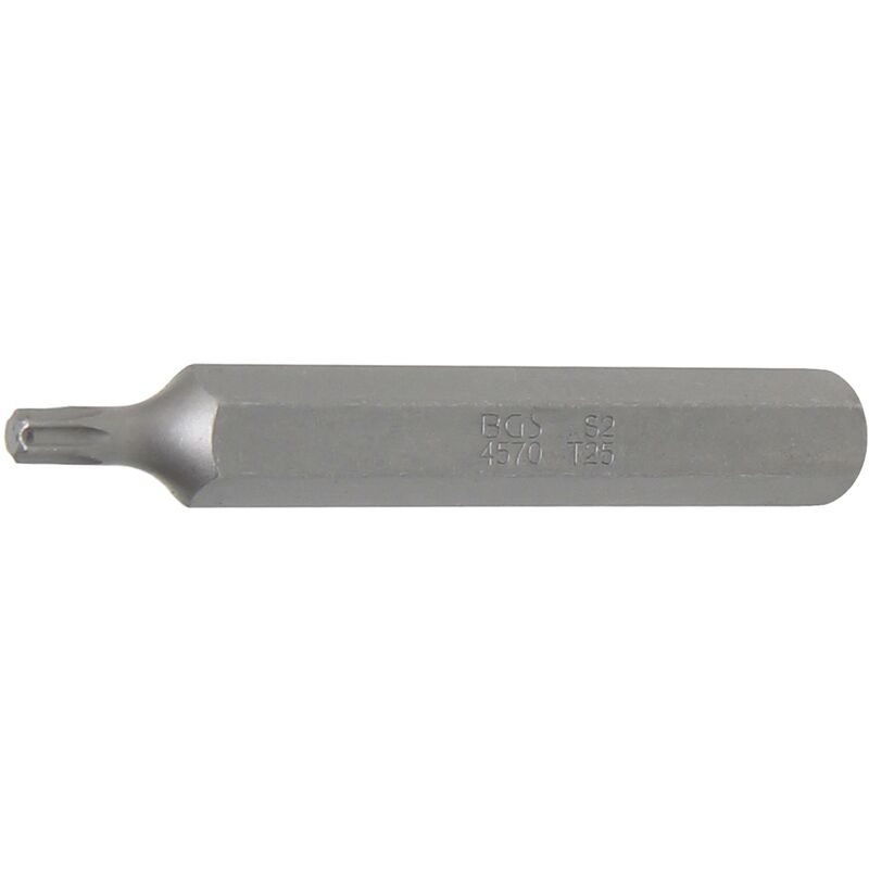 foto del prodotto inserto lunghezza 75 mm attacco esagono esterno 10 mm 3 8 profilo a t per torx t25