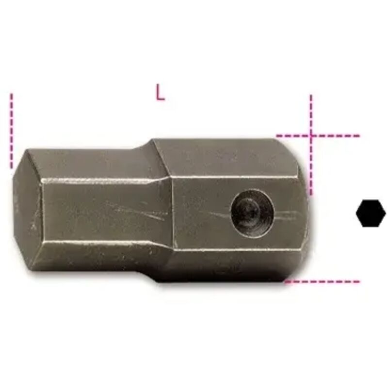 foto del prodotto inserto macchina maschio esagonale 22 mm beta 727 es22 32