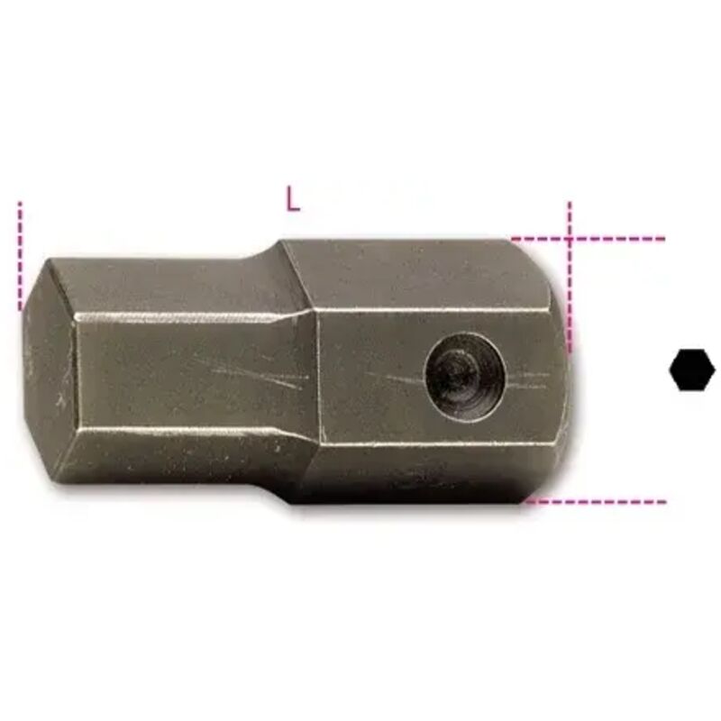 foto del prodotto inserto macchina maschio esagonale 32 mm beta 727 es32 27