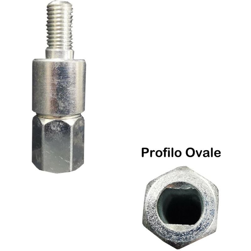 foto del prodotto inserto ovale profilo stihl per coppia conica