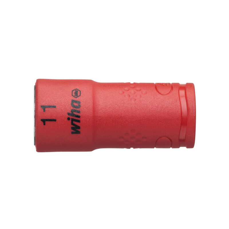 foto del prodotto inserto per chiave a tubo, isolato esagono esterno 1 4 11.0 mm 43096 wiha