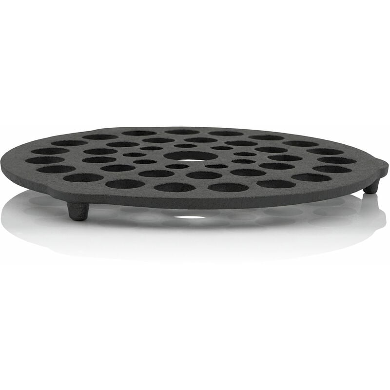 foto del prodotto inserto per forno olandese 20 cm sottopentola in ghisa, griglia per grigliare bbq toro