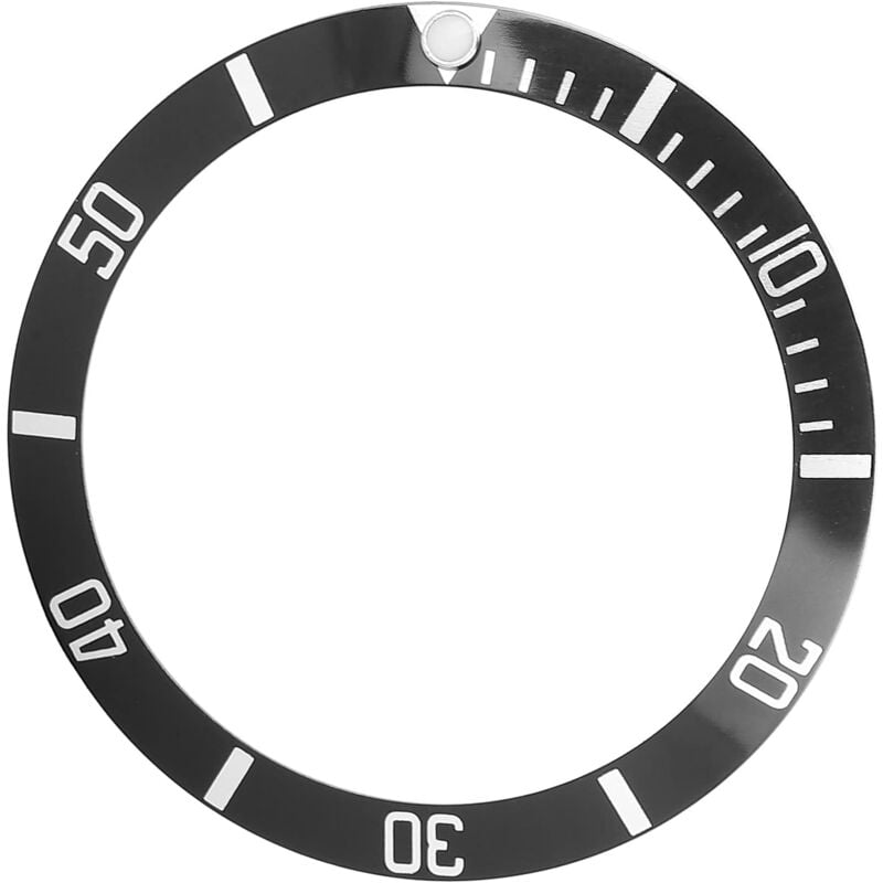 foto del prodotto inserto per lunetta orologio, inserto per lunetta orologio in ceramica, marcatori numerici, marcatori fibbia orologio, inserto per lunetta bracciale