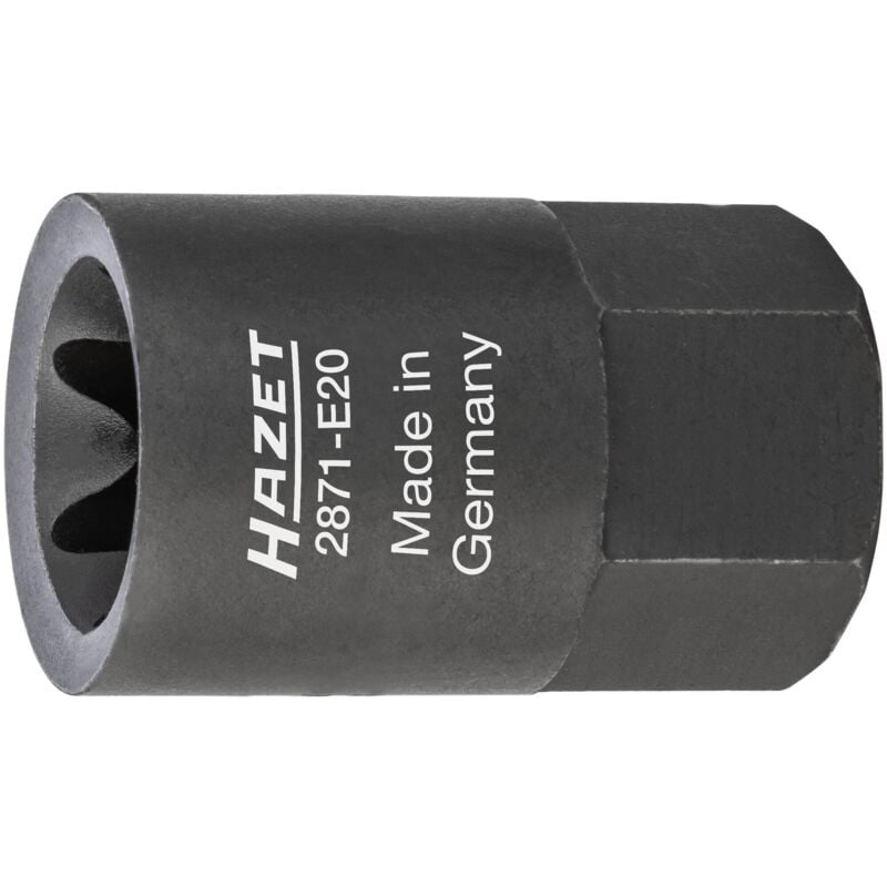 foto del prodotto inserto per pinza del freno 2871 e20 attacco esagonale esterno 22 mm profilo esterno torx ac e20