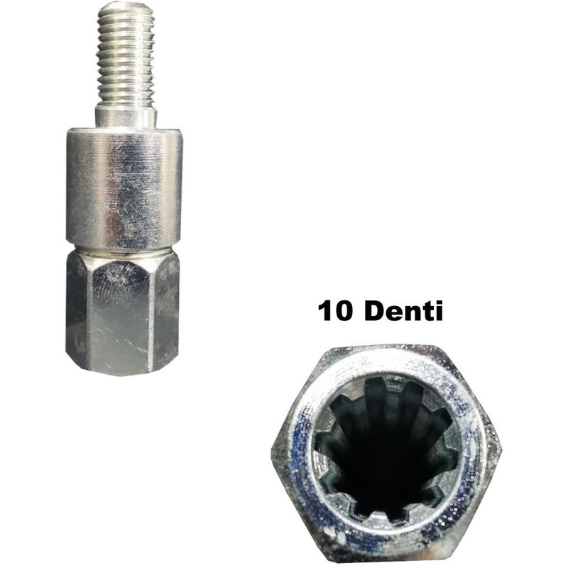 foto del prodotto inserto scanalato 10 denti per coppia conica