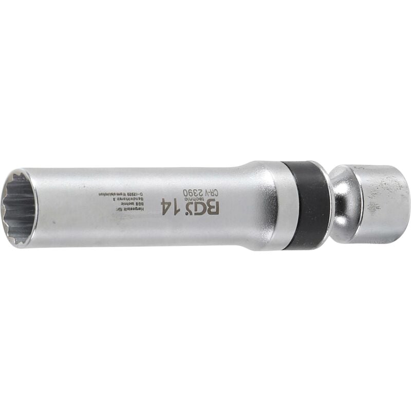 foto del prodotto inserto snodato per candele poligonale con molla 10 mm 3 8 14 mm