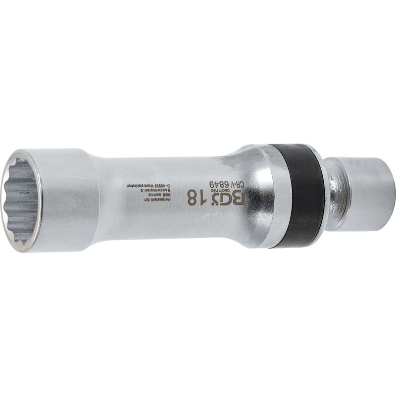 foto del prodotto inserto snodato per candele poligonale con molla 10 mm 3 8 18 mm