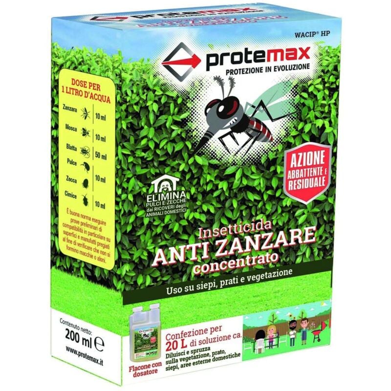 foto del prodotto insetticida antizanzare concentrato ml. 200