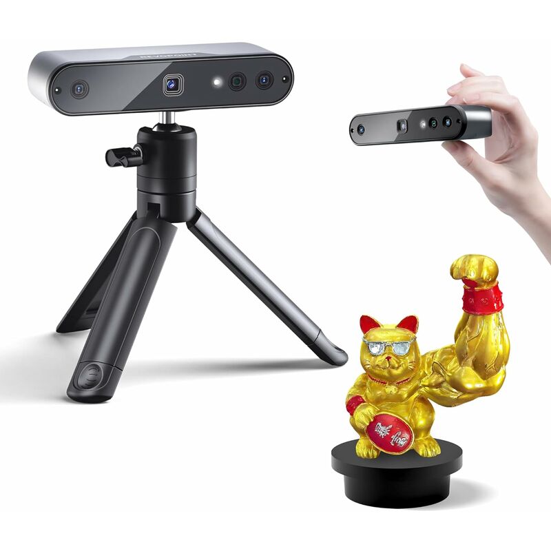 foto del prodotto inspire scanner 3d per stampa 3d. uno scanner tascabile e portatile per modelli 3d. velocit di scansione fino a 18 fps. precisione fino a 0,2 mm.