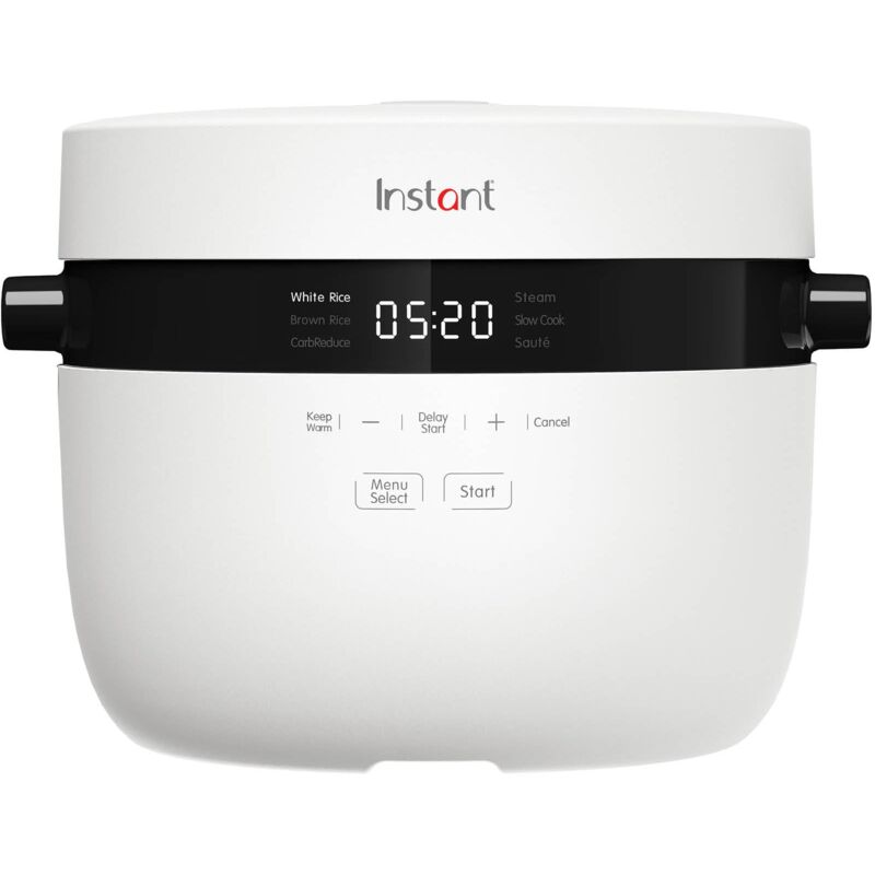 foto del prodotto instant pot cuociriso istantaneo e piroscafo cuocere riso automatico e versatile, piroscafo e padella saut pentola rimovibile e lavabile in