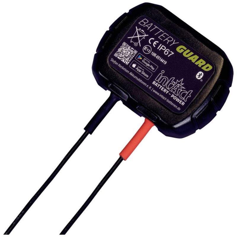 foto del prodotto intact gl10 battery guard monitoraggio batteria 12 v collegamento bluetooth , predisposto per app, monitoraggio della c