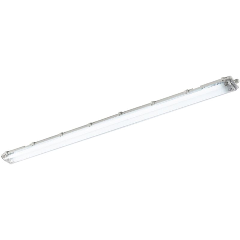 foto del prodotto intec light plafoniera stagna atlantic per tubi a led bilampada in pc pc. 