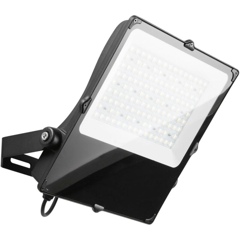 foto del prodotto intec proiettore giove antracite in alluminio 200 w 32000 lumen rosso k ip66 ermetico e resistente all acqua, adatto ad ambienti esterni antracite