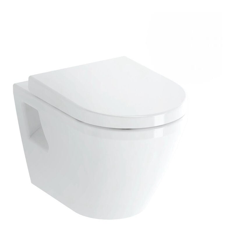 foto del prodotto integra wc sospeso sedile con anticaduta in duroplast 7063 003 6231 vitra