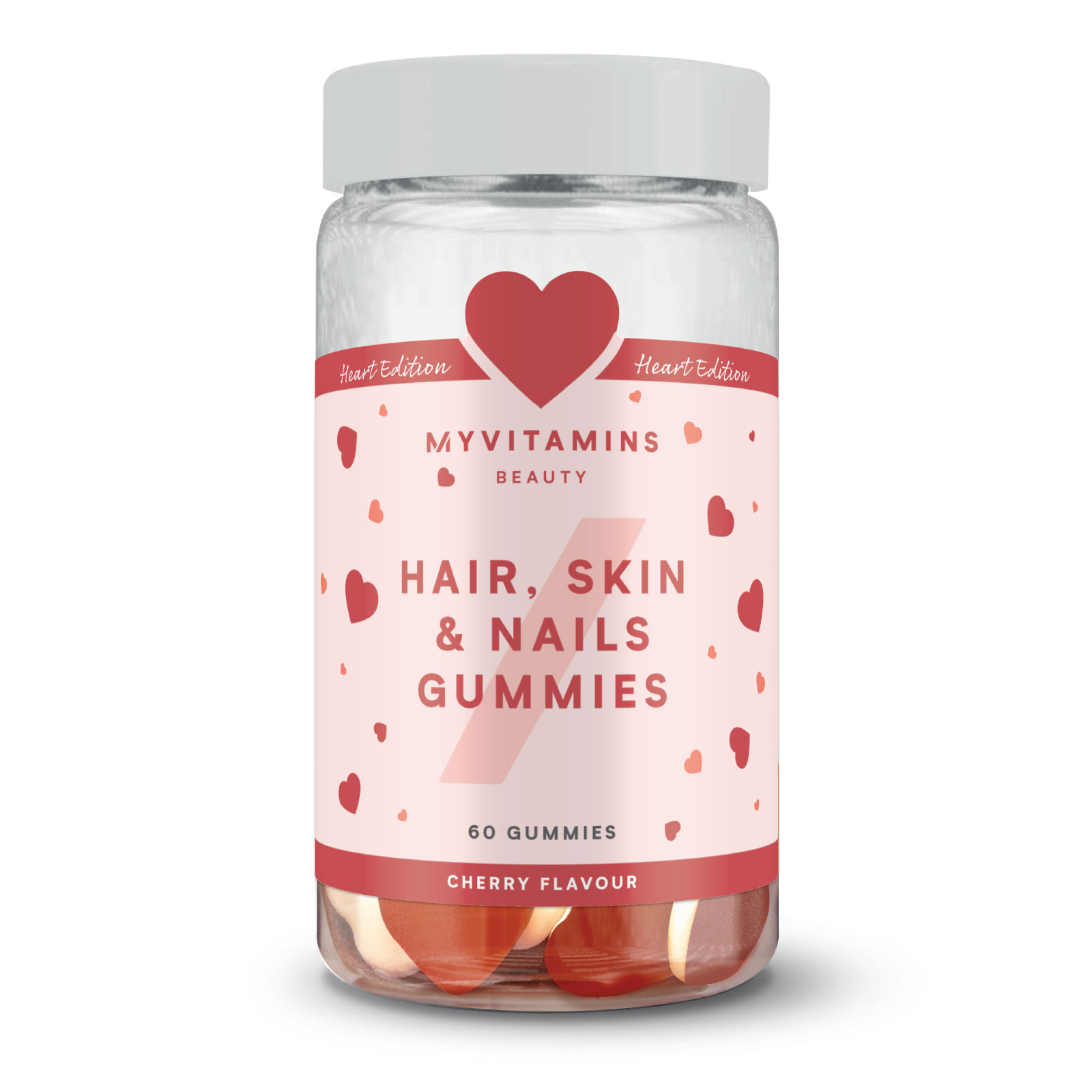 foto del prodotto integratori gommosi capelli, pelle e unghie 60gummies ciliegia