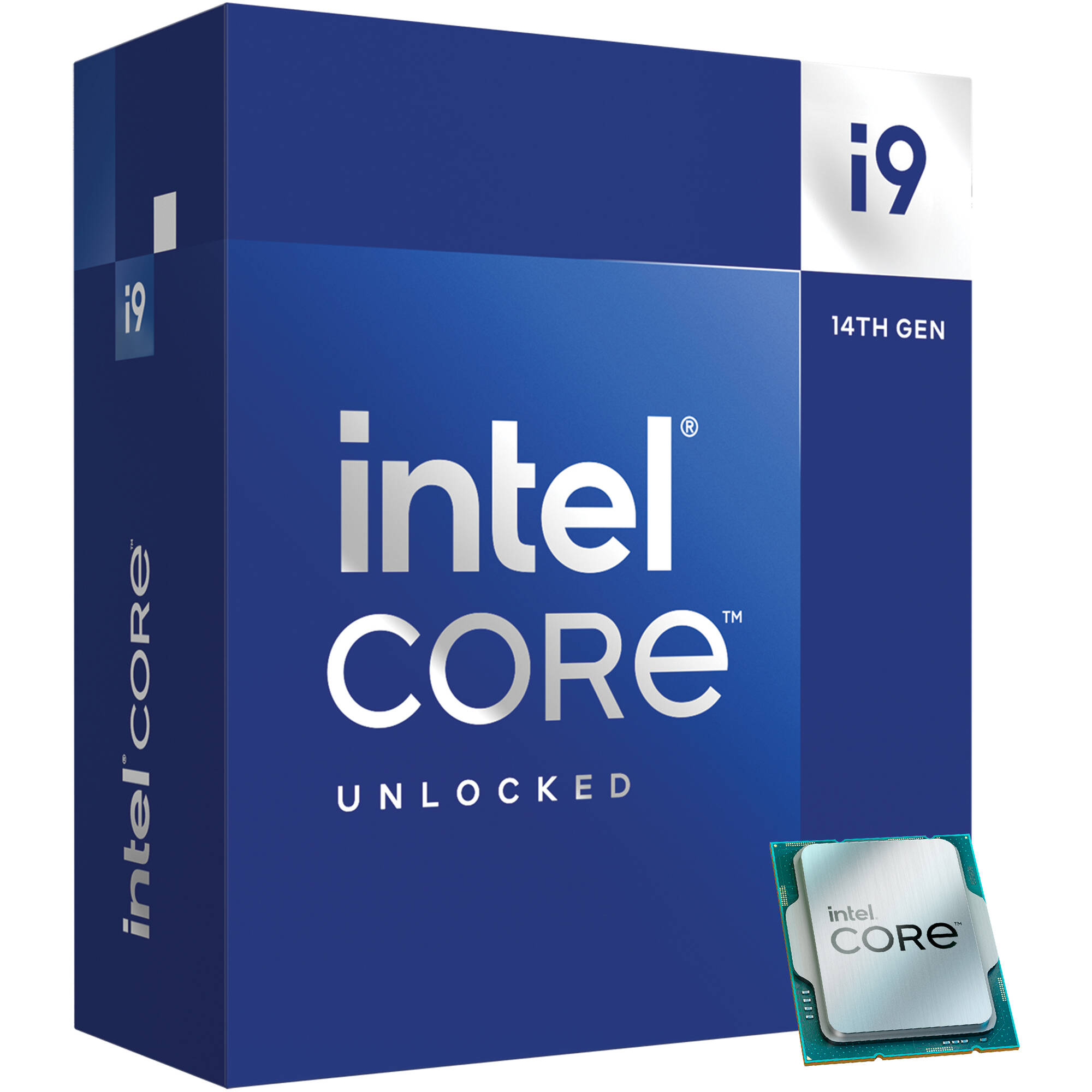 foto del prodotto intel cpu 14th gen i9 14900ks 3.2 ghz 24 32 thread 36 mb cache lga1700 socket box
