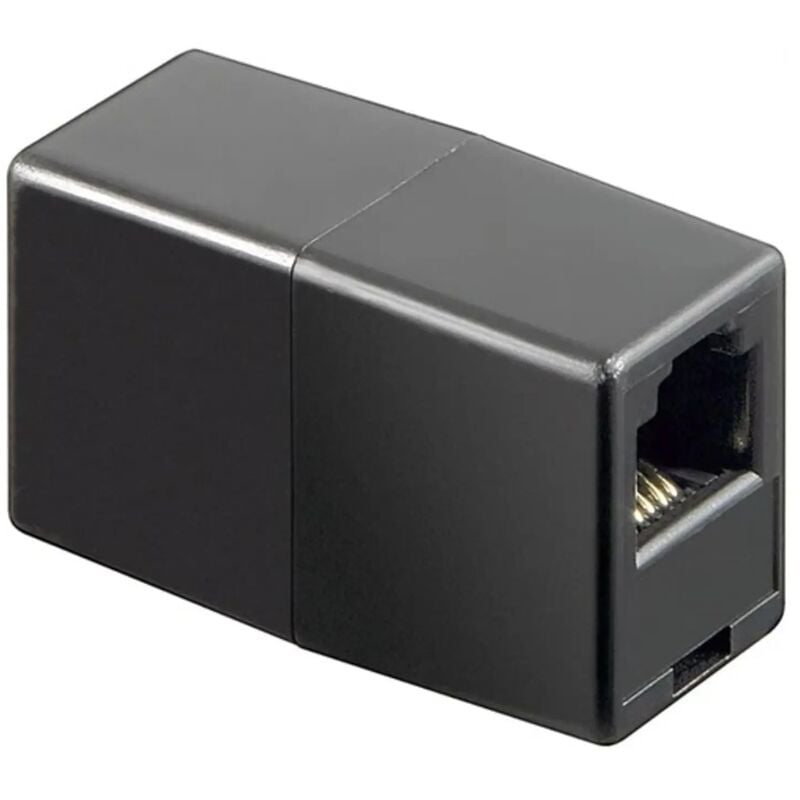foto del prodotto intellinet accoppiatore telefonico 6 poli 4 contatti pin to pin f f rj11