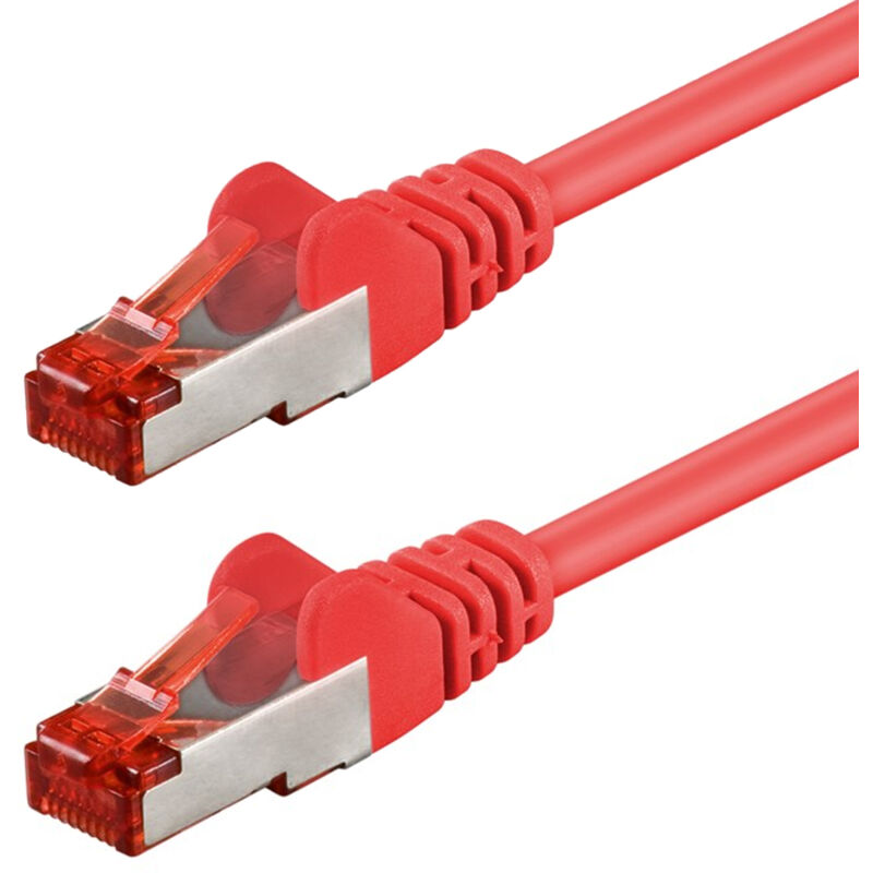 foto del prodotto intellinet cavo di rete patch in rame cat. 6 rosso sftp 1 m