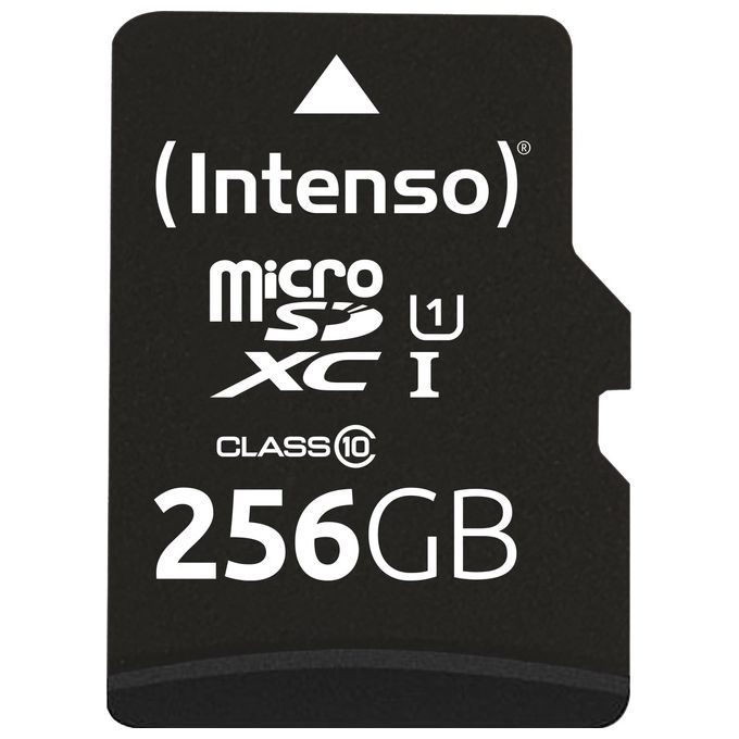 foto del prodotto intenso 3423492 microsdxc con adattatore 256gb uhs-i