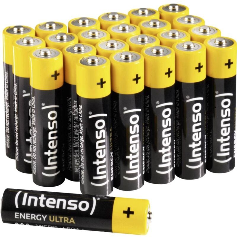 foto del prodotto intenso energy ultra batteria ministilo aaa alcalina manganese 1.5 v 24 pz.